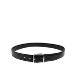Dolce & Gabbana Black Classic Leather Metal Buckle Belt BEL9427-85