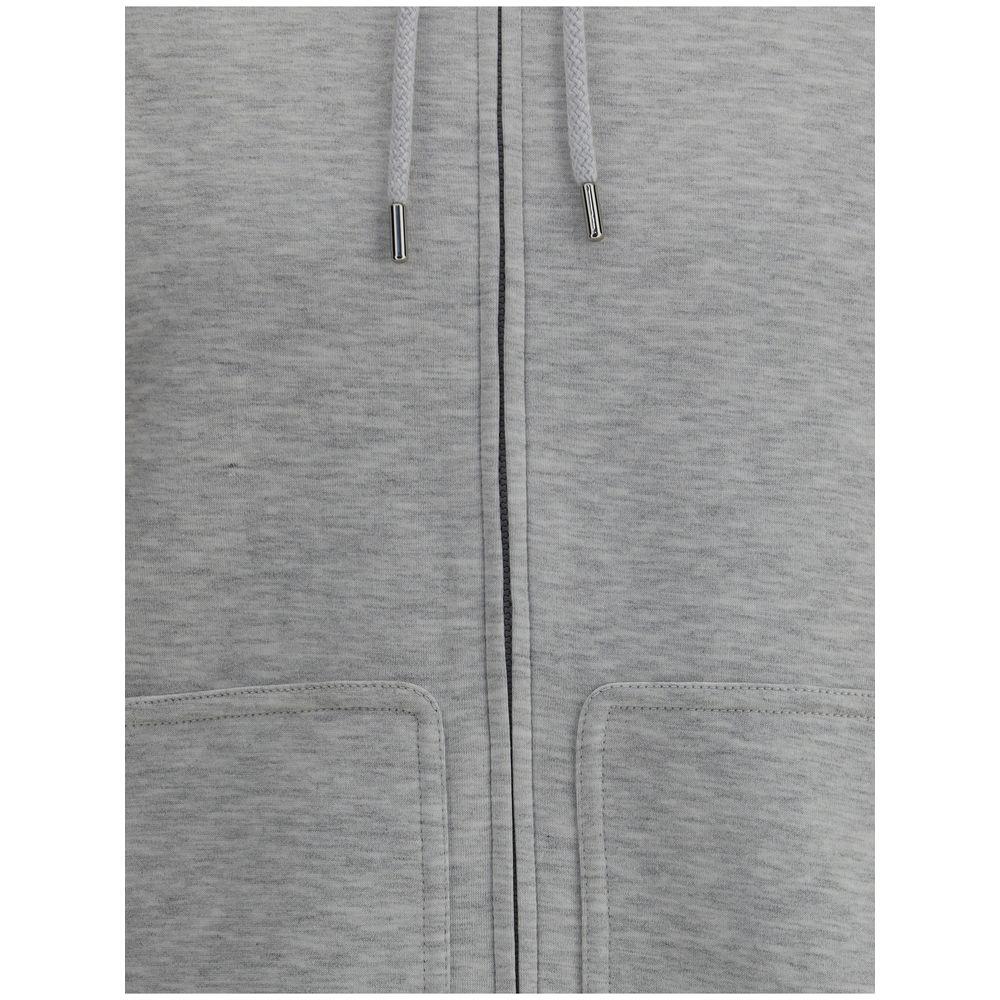 Brunello Cucinelli Monochrome Hoodie BR-MM8319069GC1250-L