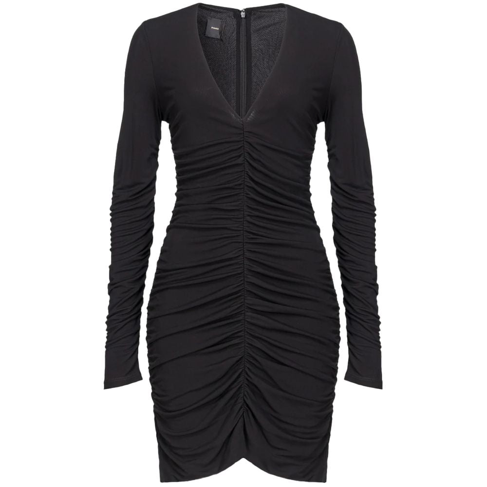 PINKO Black Nylon Dress PI-15744-XS