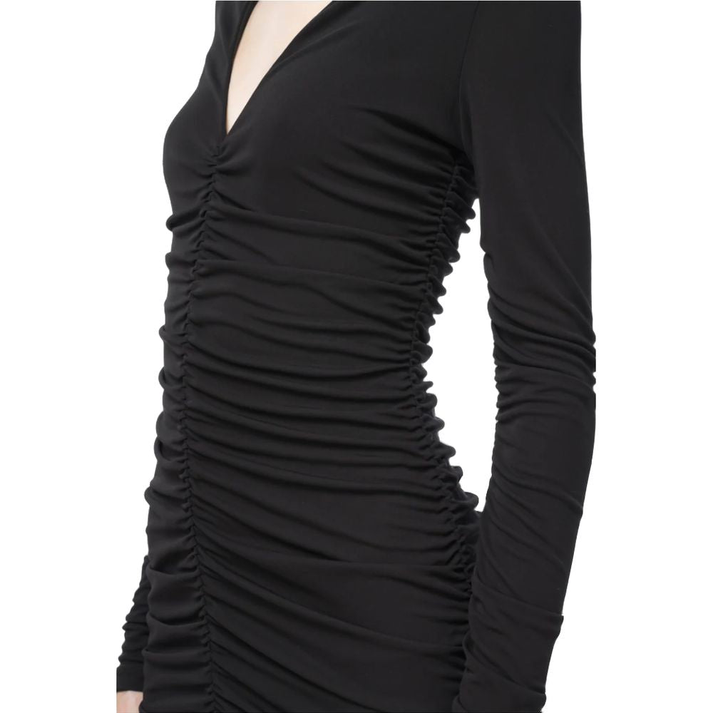 PINKO Black Nylon Dress PI-15744-XS