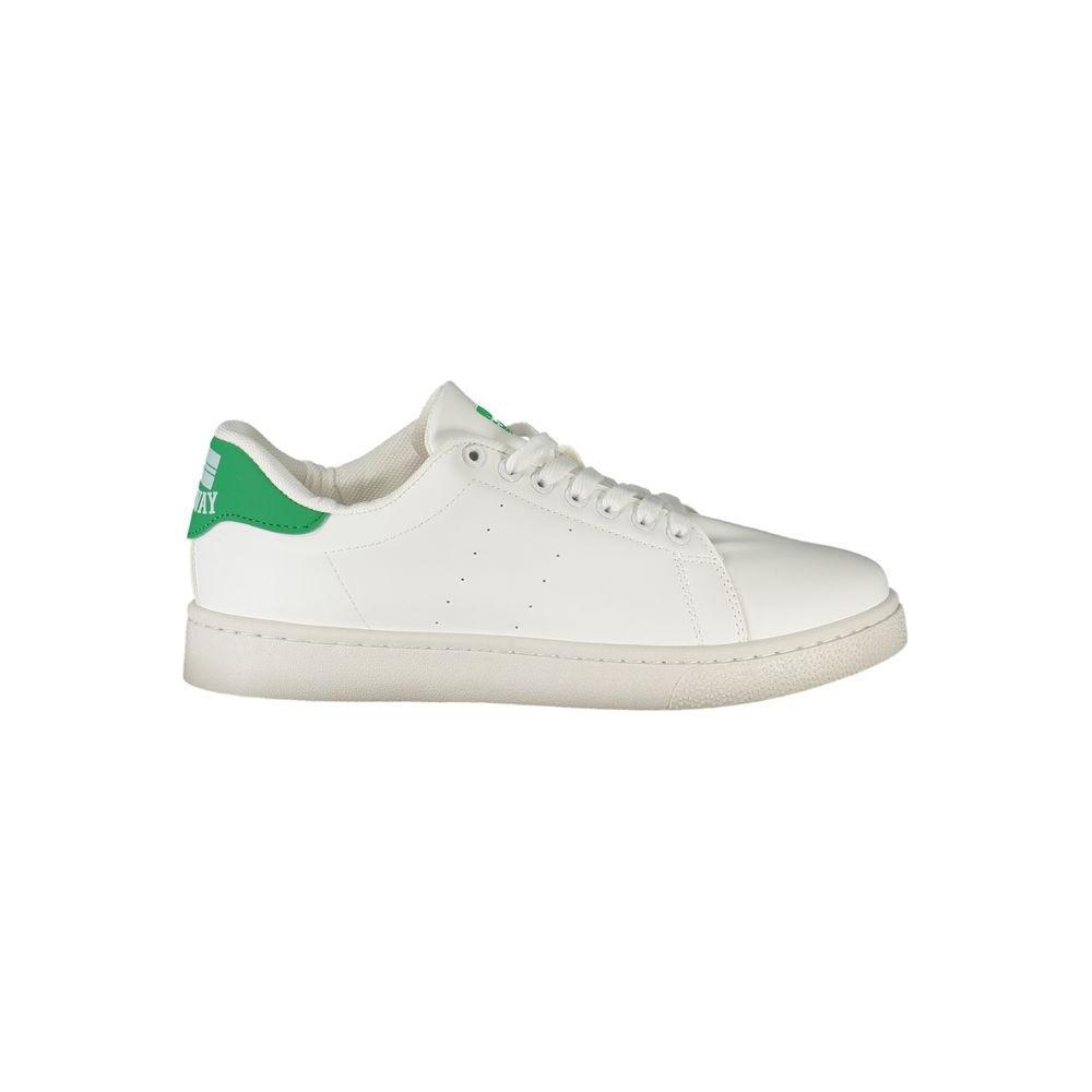 Norway 1963 White Polyester Men Sneaker NO-38747-EU41/US8