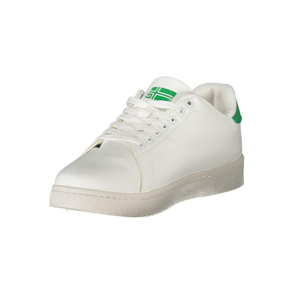 Norway 1963 White Polyester Men Sneaker NO-38747-EU41/US8