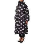 Dolce & Gabbana Black DG Mania Puffer Quilted Long Coat Jacket JKT41489-40