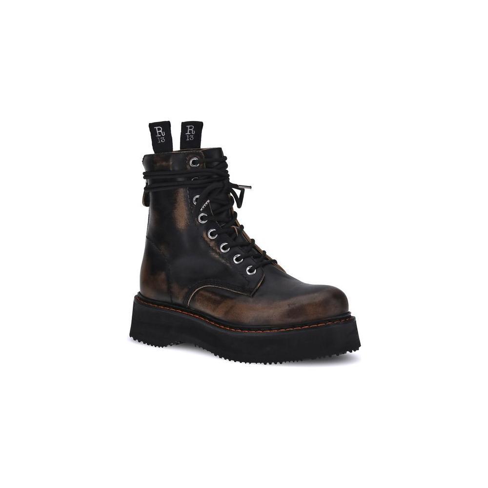 R13 Lace-up Ankle Women Boots R-R13WS025R01-EU38/US8