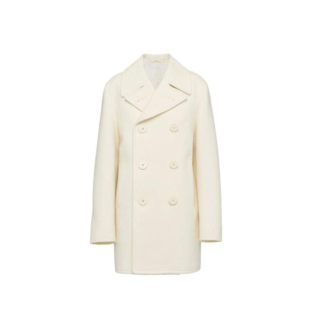 Prada Double-Breasted Wool Coat PR-8735543591124-44