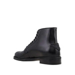 Prada Leather Lace-Up Boots PR-8736549765332-EU40/US7