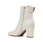 Sergio Rossi Buckled Leather Ankle Boots SE-8735587958996-EU35.5/US5.5