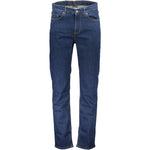 Napapijri Blue Cotton Jeans & Pant NA-21704-W31