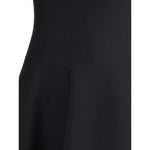 Alexander McQueen Asymmetric midi Dress AL-839750Q1BEG1010-M
