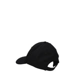 Burberry Black Cotton Caps (Baseball Hat) BU-8547395731721-XS