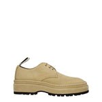 Jacquemus Beige Leather Oxfords And Derbies