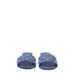 Givenchy Blue Fabric Flat Sandals GI-8547465003273-EU36/US6