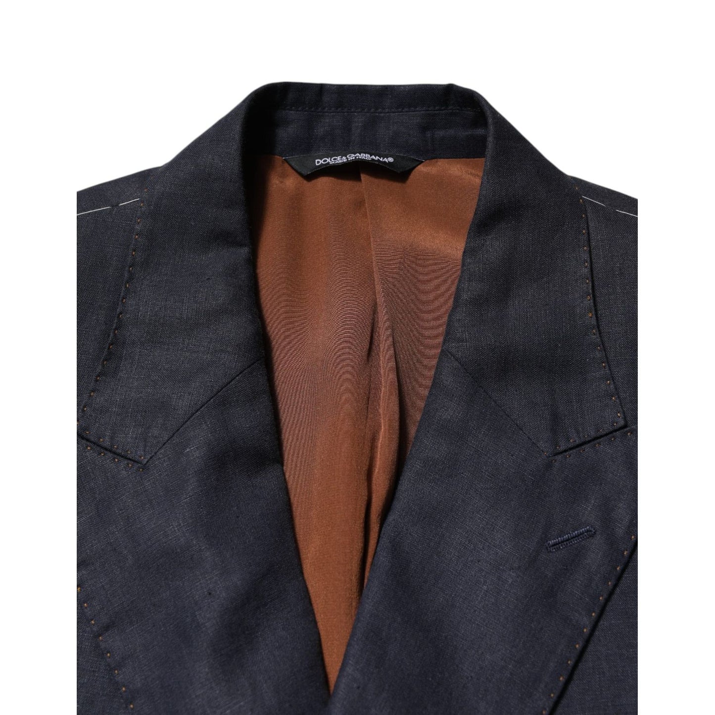 Dolce & Gabbana Dark Blue Double Breasted 2 Piece Suit KOS2365-48