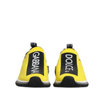Dolce & Gabbana Yellow Logo Low Top Sorrento Sneakers Shoes MV7778-42