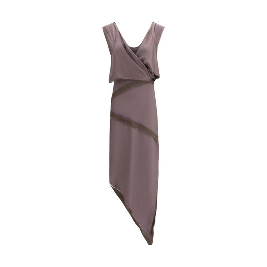 The Attico Asymmetrical midi Dress