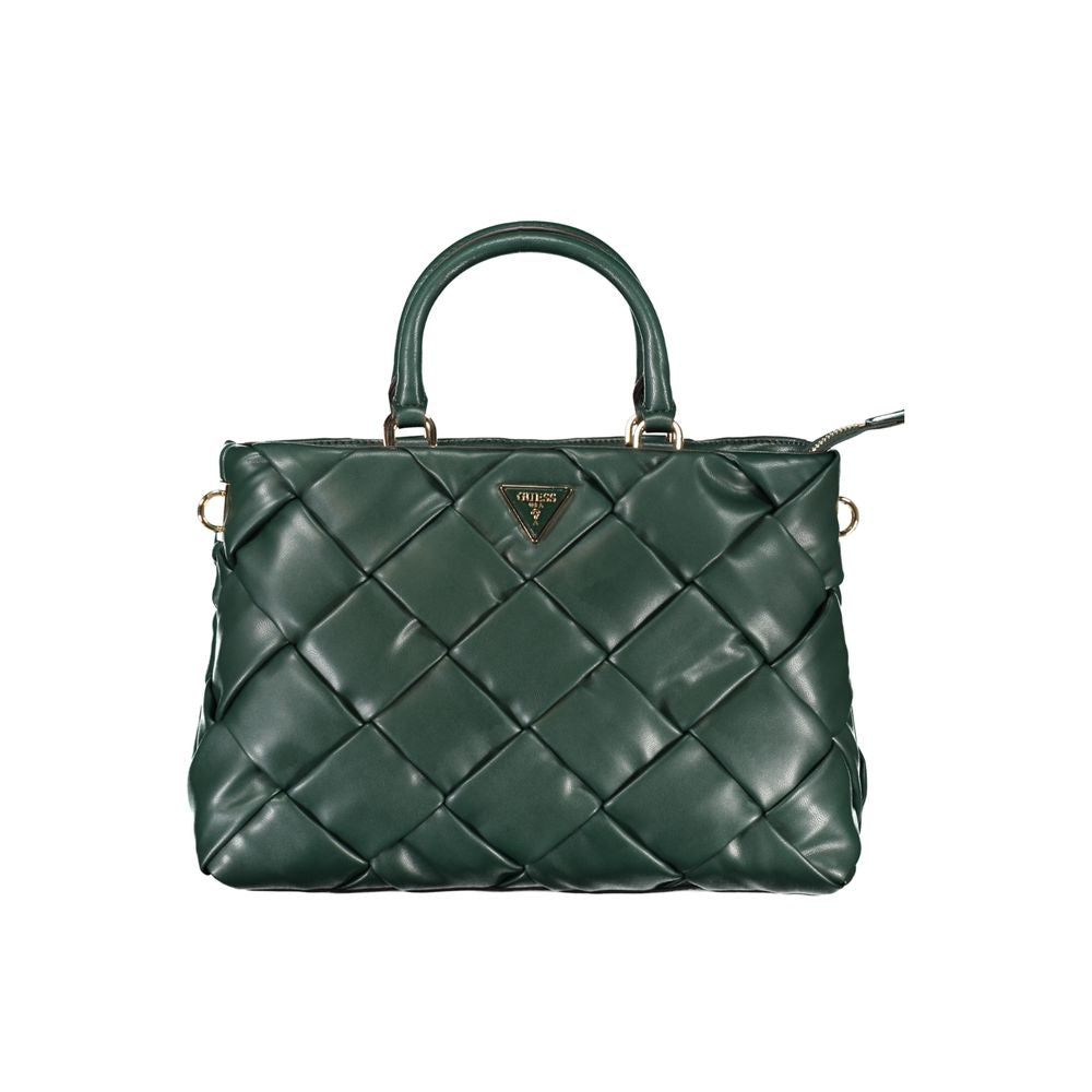 Guess Jeans Green Polyethylene Handbag GU-23427