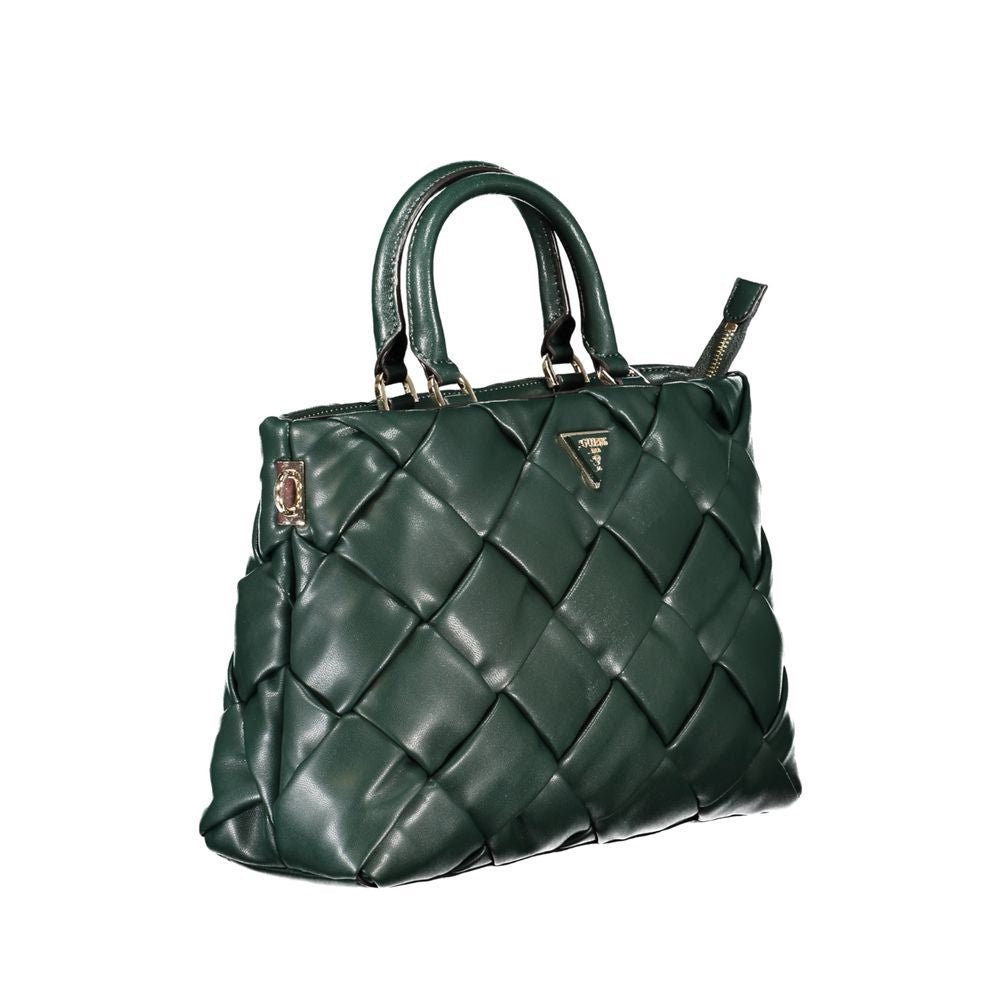 Guess Jeans Green Polyethylene Handbag GU-23427