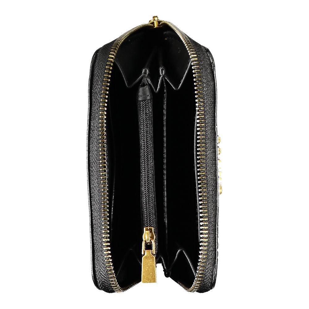 Guess Jeans Black Polyethylene Wallet GU-23443