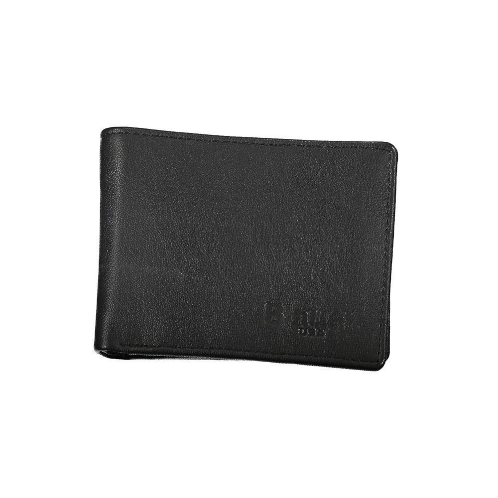 Blauer Black Leather Wallet BL-27452