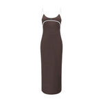 Miu Miu Midi sleeveless Dress MI-MF5683SOOO122RF0G8A-IT38 | S