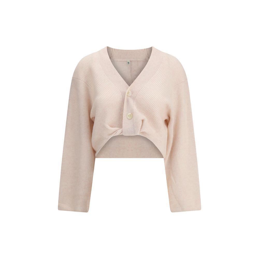 R13 Cashmere draped Cardigan R-R13WY288Y021A-M