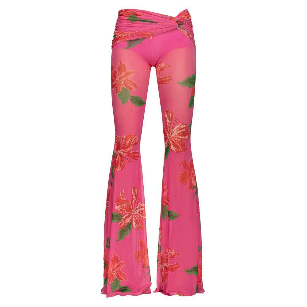 PINKO Multicolor Polyester Jeans & Pant PI-15871-XS