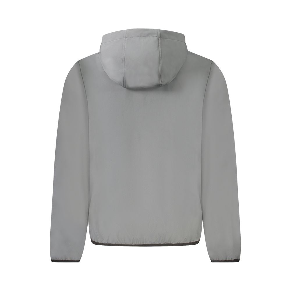 Norway 1963 Gray Polyester Men's Hooded Jacket