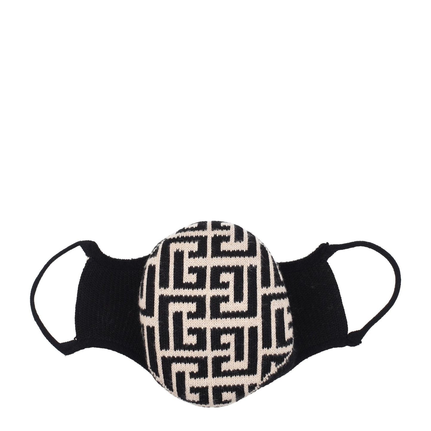 Balmain Beige Cotton Facemasks BA8547185000713BT