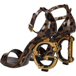 Dolce & Gabbana Brown Leather Sandals DO-8547464741129-EU37/US7