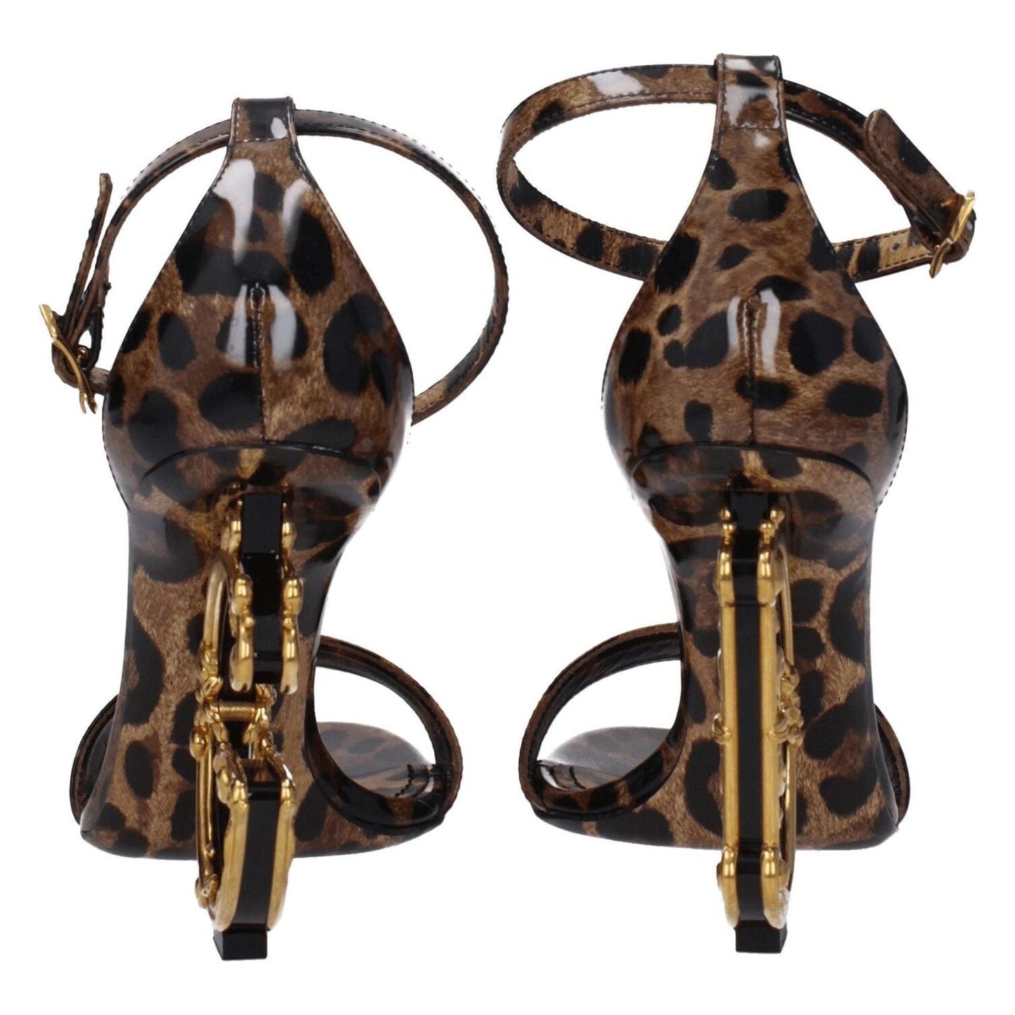 Dolce & Gabbana Brown Leather Sandals DO-8547464741129-EU37/US7