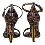 Dolce & Gabbana Brown Leather Sandals DO-8547464741129-EU37/US7