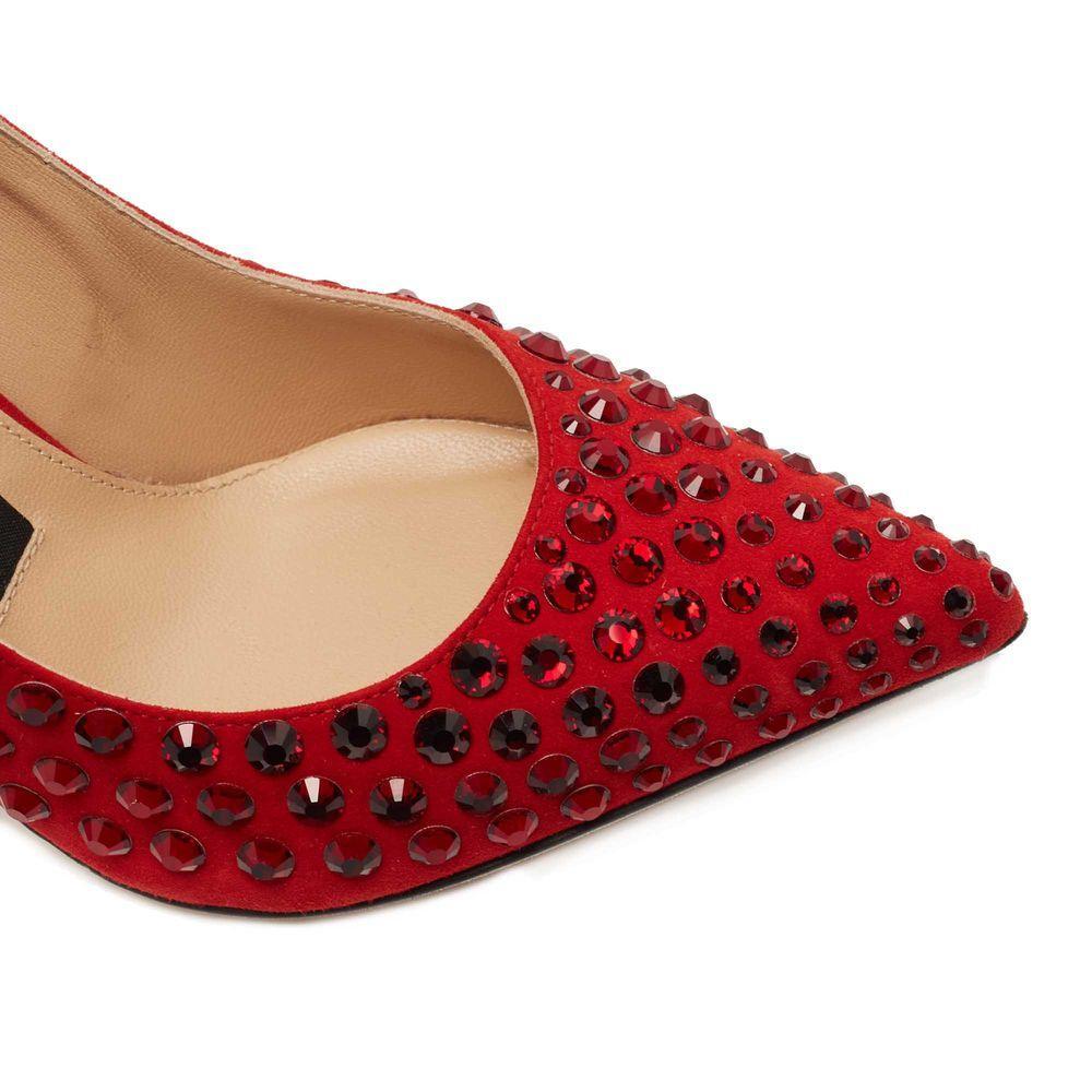Sergio Rossi Red Calfskin Pump SE-15427-EU35/US5