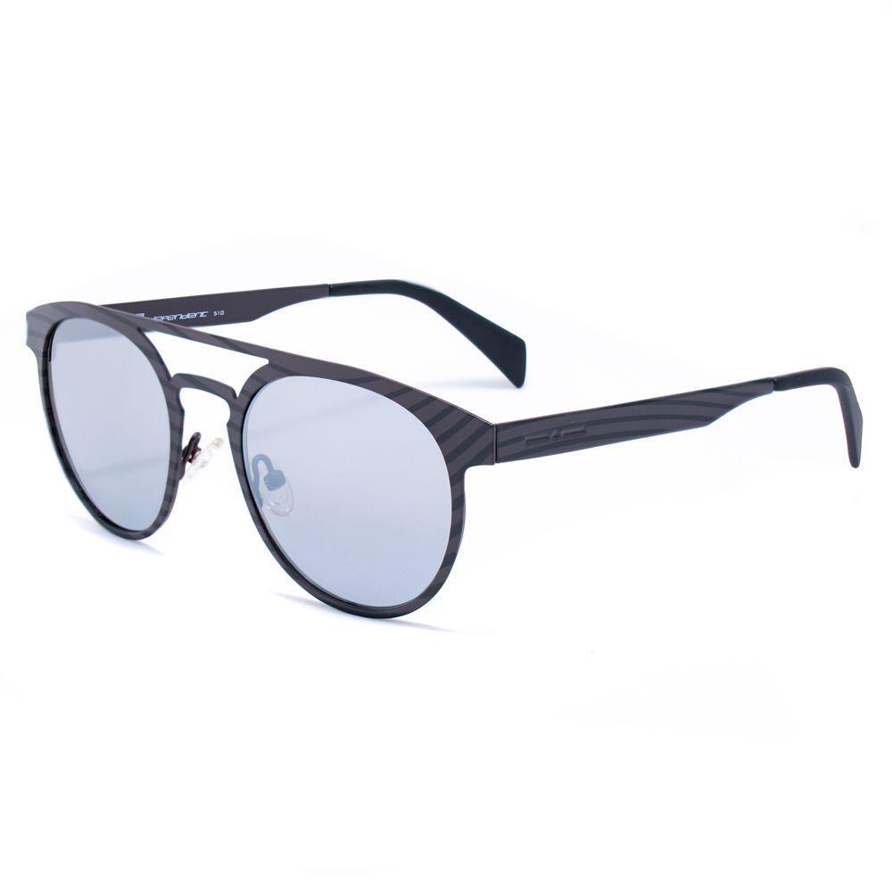 Italia Independent Gray Metal Sunglasses