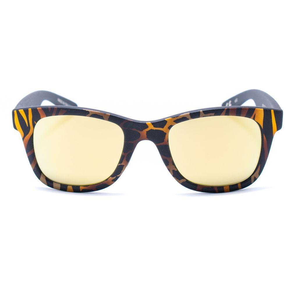 Italia Independent Orange Acetate Sunglasses
