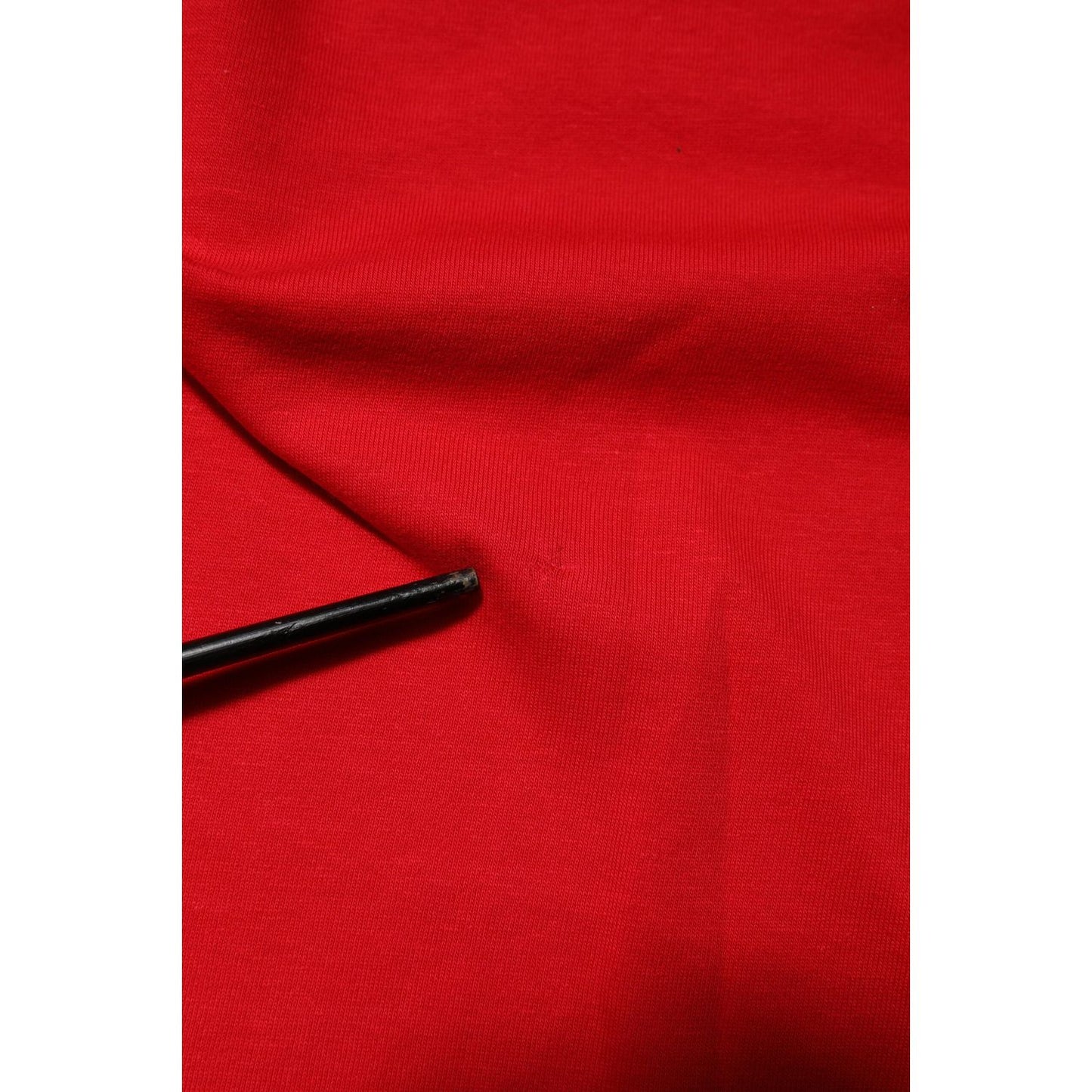 Dolce & Gabbana Red Crew Neck Short Sleeves Top T-shirt TSH90709-48
