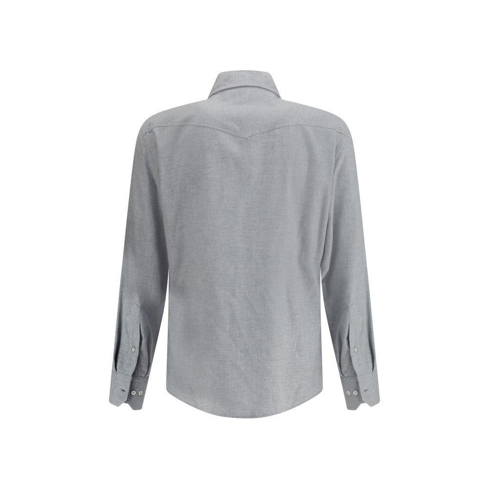 Brunello Cucinelli Cotton Shirt BR-MY6374008C045-L