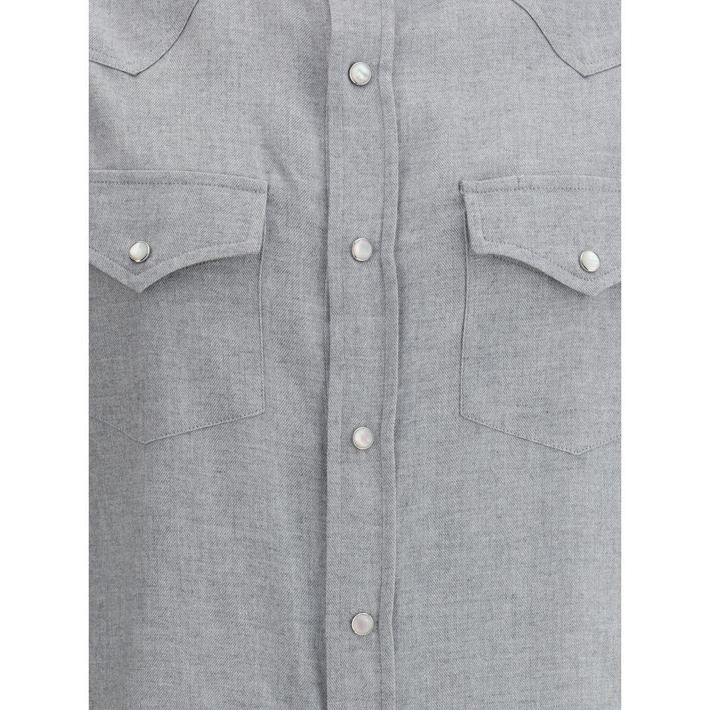 Brunello Cucinelli Cotton Shirt BR-MY6374008C045-L