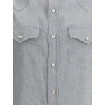 Brunello Cucinelli Cotton Shirt BR-MY6374008C045-L