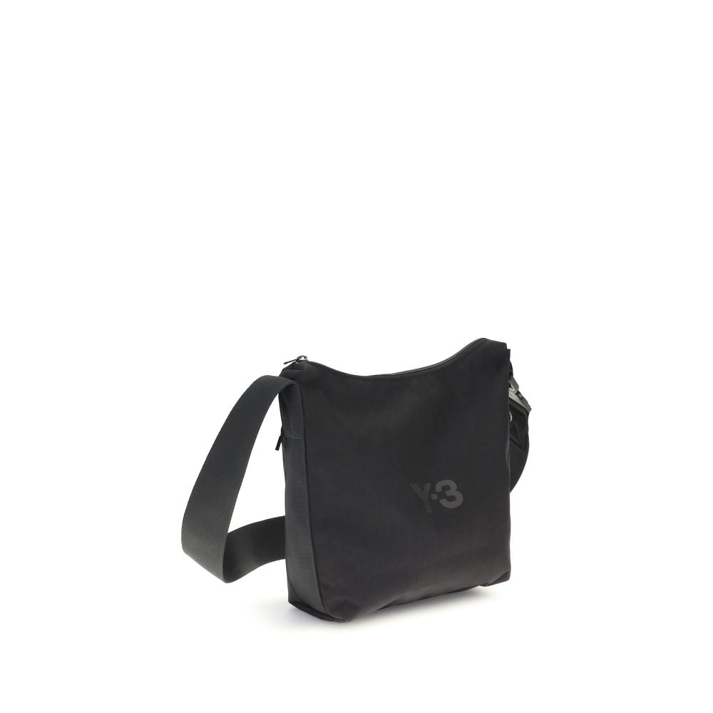 Y-3 Logo Shoulder Bag YJW6216BLACKBB