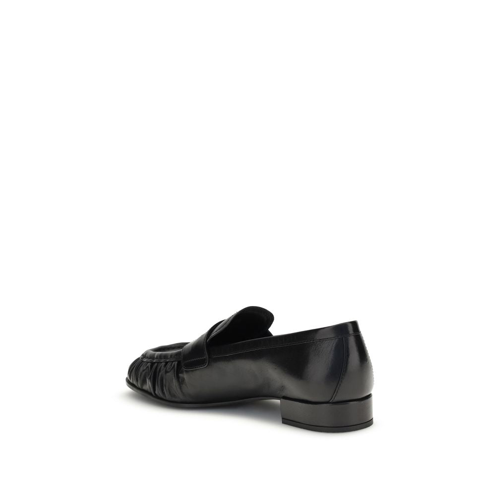 Prada Leather Loafers PR-1D175OF020007F0002-EU38/US8