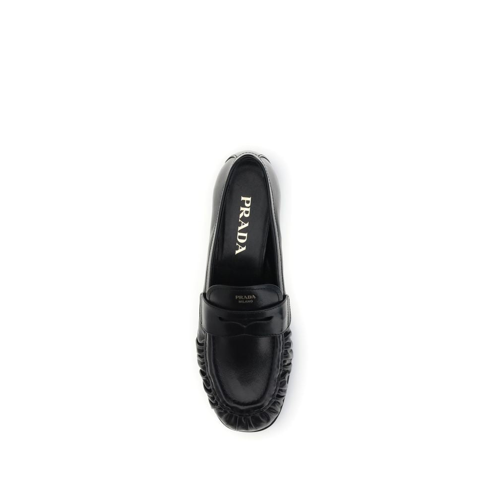 Prada Leather Loafers PR-1D175OF020007F0002-EU38/US8