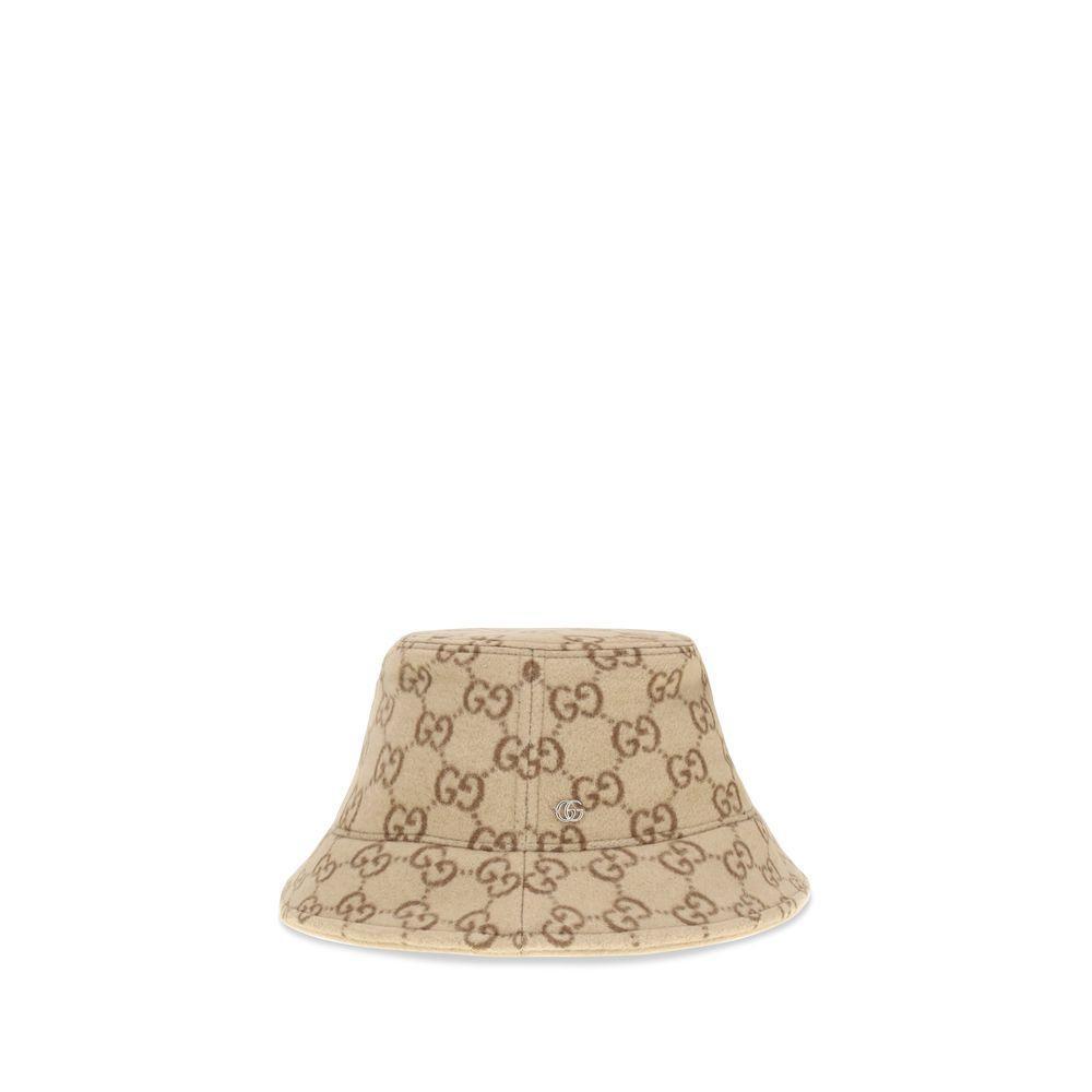 Gucci GG jacquard wool Bucket Hat GU-8387443HBC42600-L