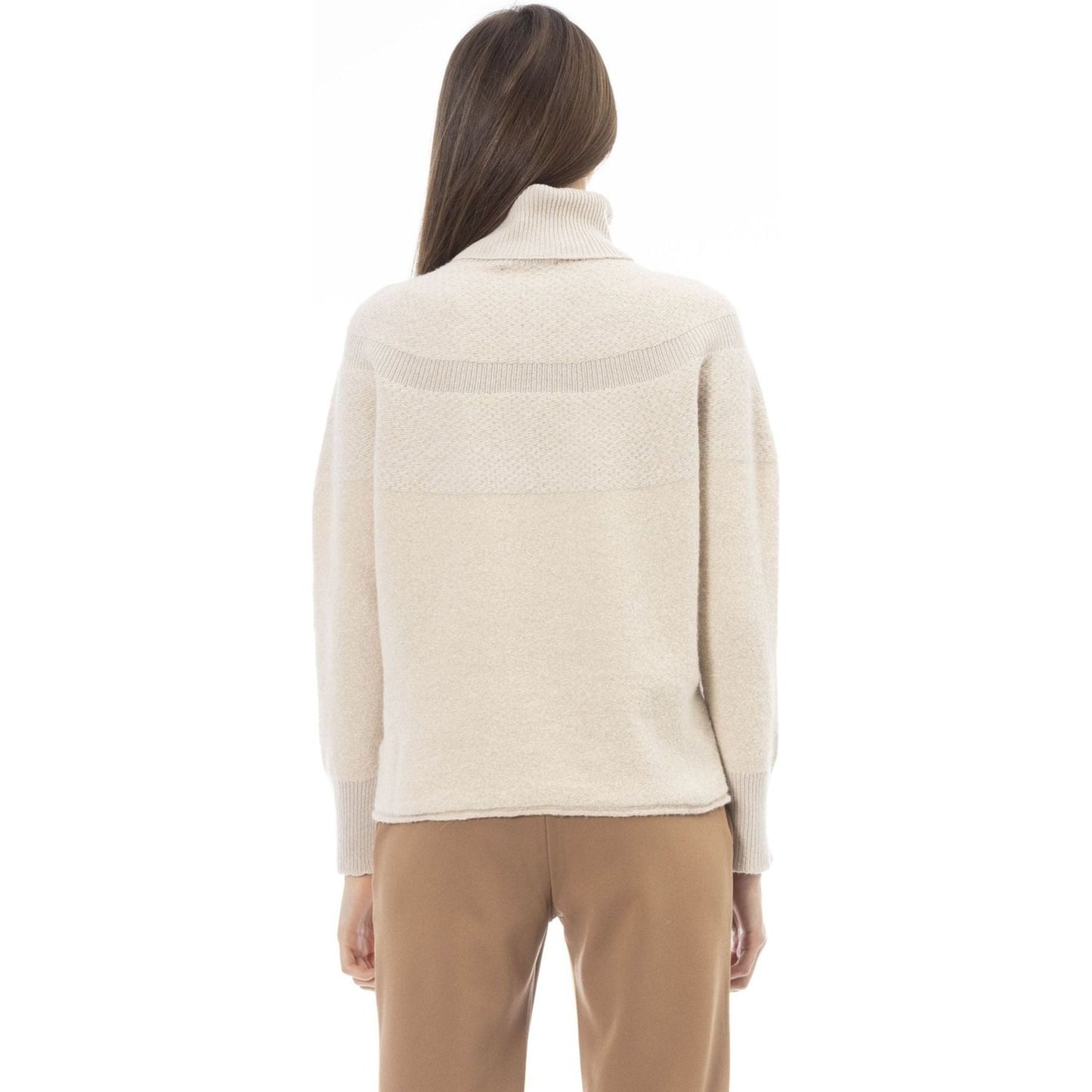 Alpha Studio Sweaters Sweaters Alpha Studio Light Gray