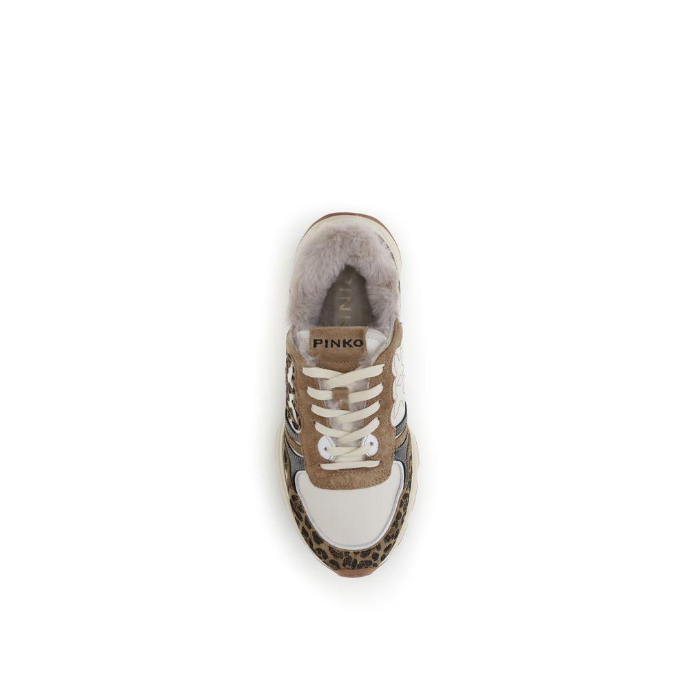 PINKO Zoe 01 Leopard Sneakers