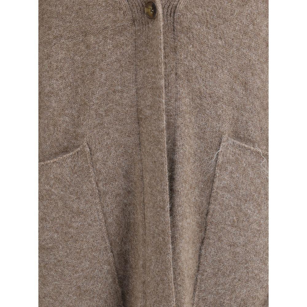 Loulou De Saison Smet long Cardigan LO-SMETASHESMELAN-M