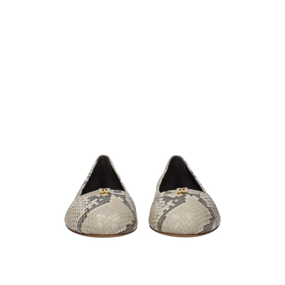 Chloé Chloè Python Marcie Ballerina Flat
