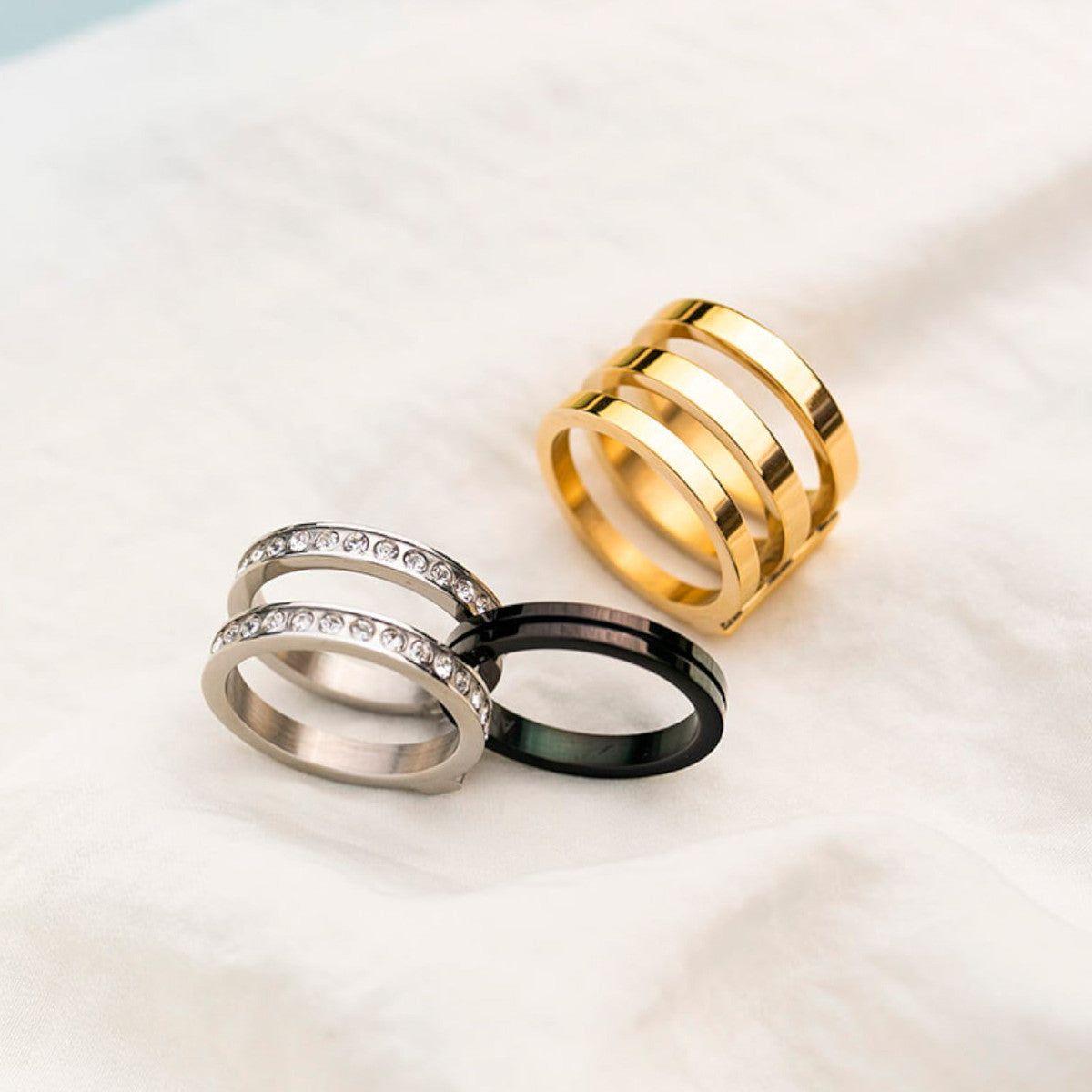 AN JEWELS JEWELRY Mod. AR.R3NS02Y-9 Ring AN JEWELS Antique White