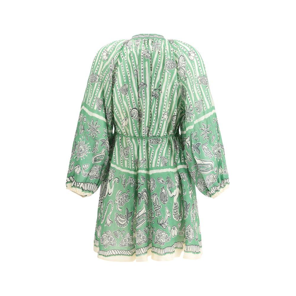 Alemais Alemais Lula mini Dres AL-4251DSTRIPE-10 10,1728,72470364320,Alemais,Dresses - Women - Clothing,Green,New with tags,Women