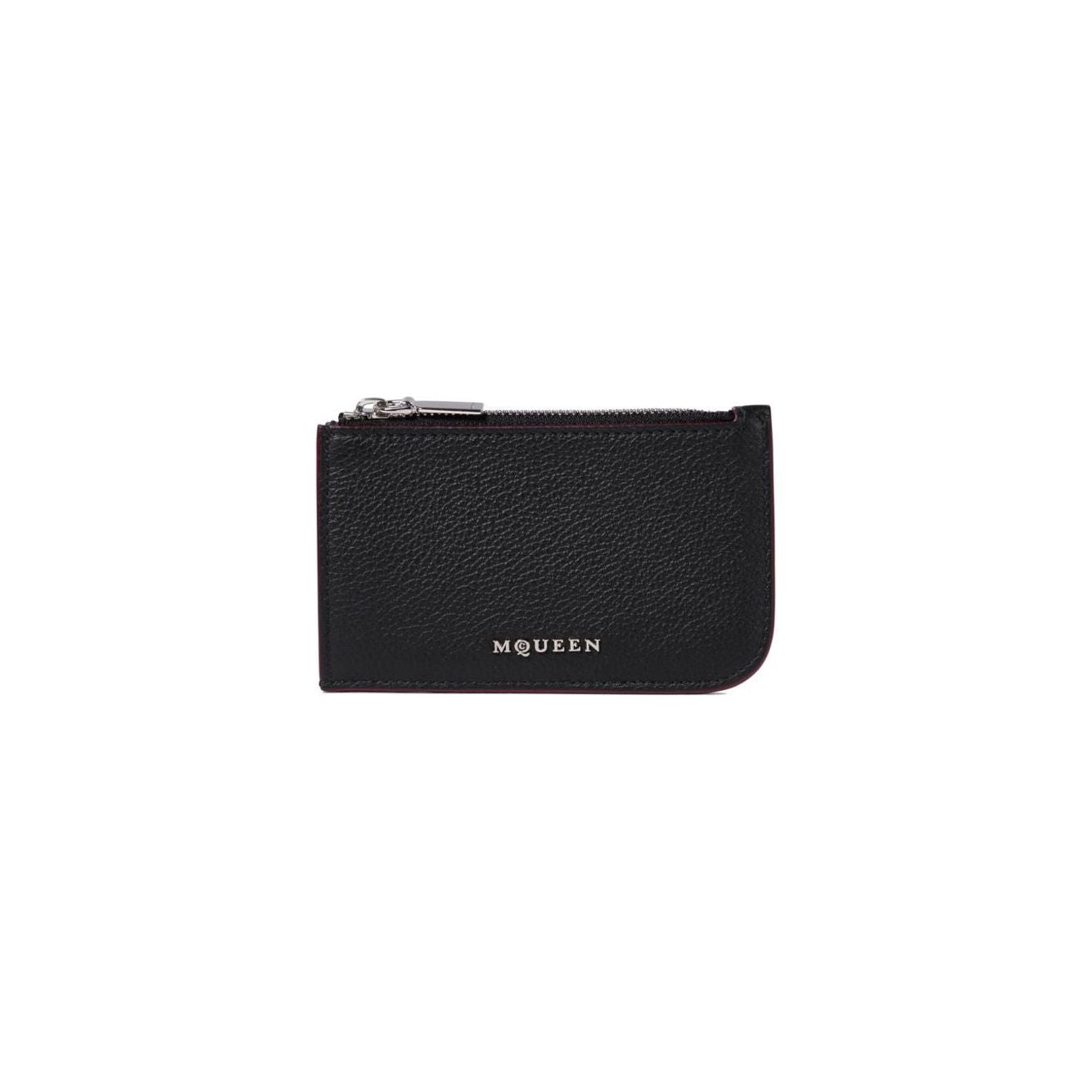 Alexander Mcqueen Alexander McQueen Wallets Black 8135461VDCC1000-P25 LDin,Spring - Summer 2025,Women,Women > Accessories,Women > Accessories > Wallets,Yes Eu