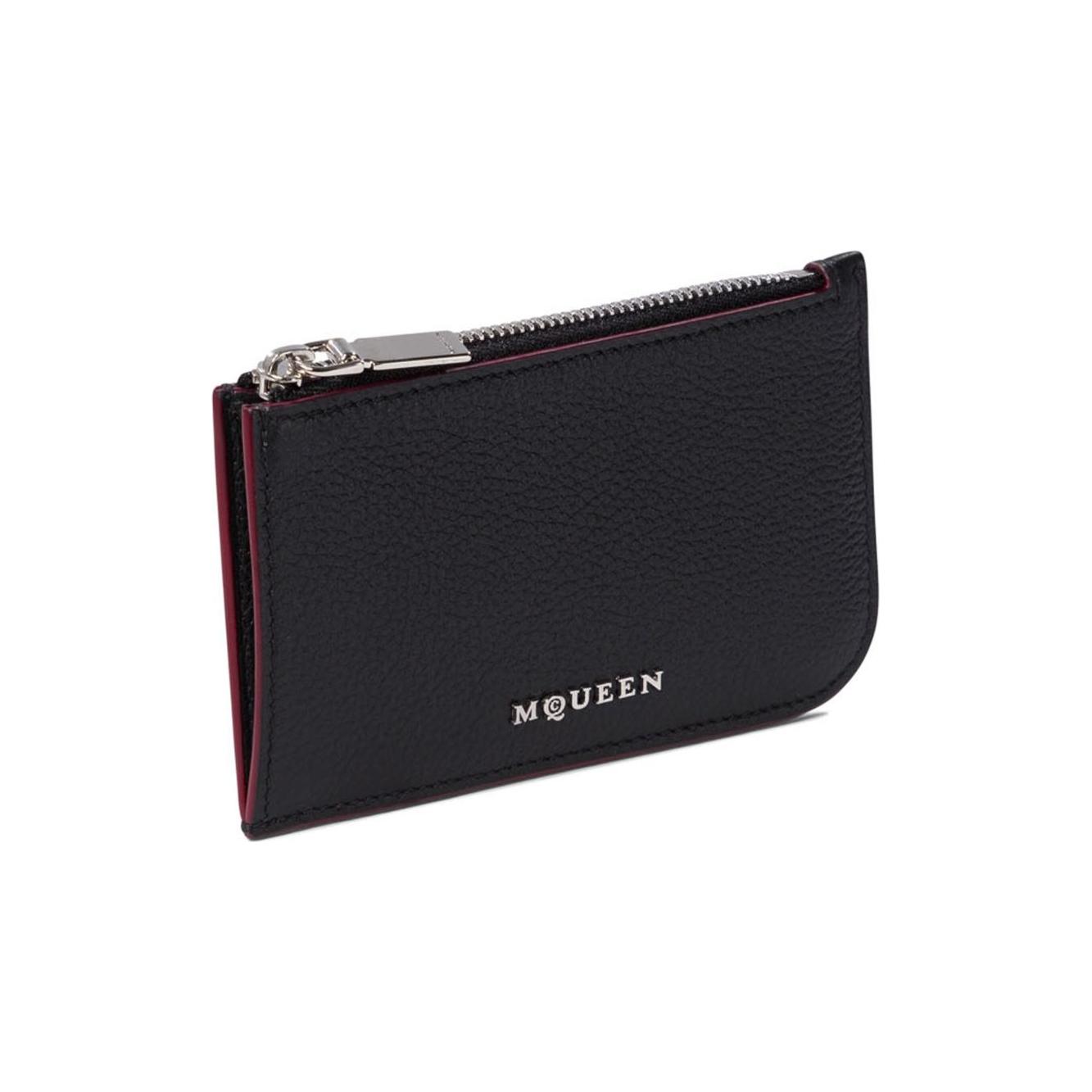 Alexander Mcqueen Alexander McQueen Wallets Black 8135461VDCC1000-P25 LDin,Spring - Summer 2025,Women,Women > Accessories,Women > Accessories > Wallets,Yes Eu